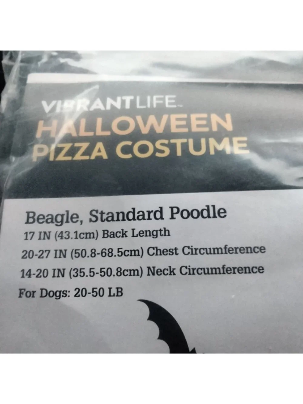 Pizza Slice Costume Dog Cat Pet Halloween Outfit M Medium